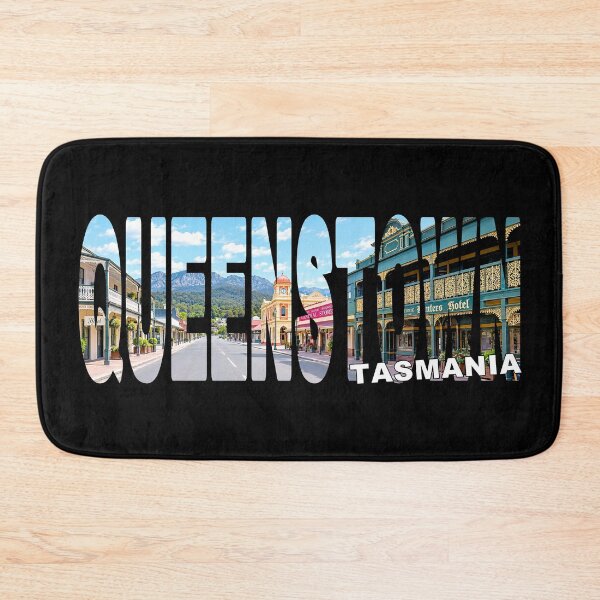 Item preview, QUEENSTOWN Tasmania - Australia Historic Mining Town Mount Owen View designed and sold by Adam Gormley.