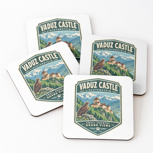 Item preview, Vaduz Castle Liechtenstein Small Country Grand Views European Travel Tourist Souvenir designed and sold by Simsimah26Parks.
