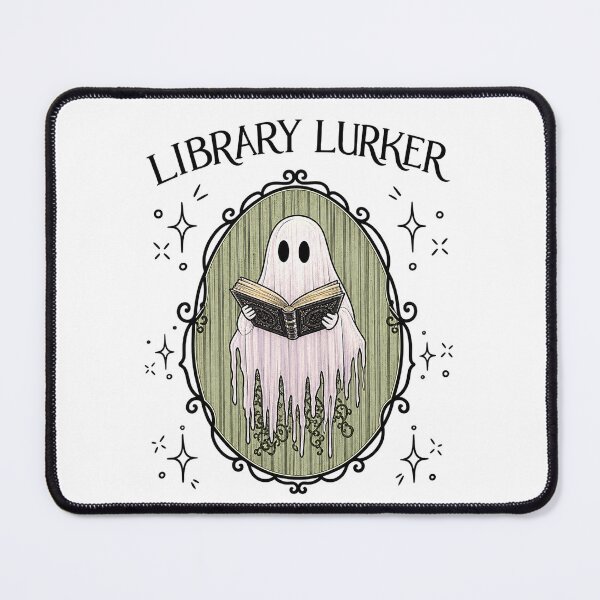 Item preview, Library Lurker Ghost Reading designed and sold by MAXIZPRINT.