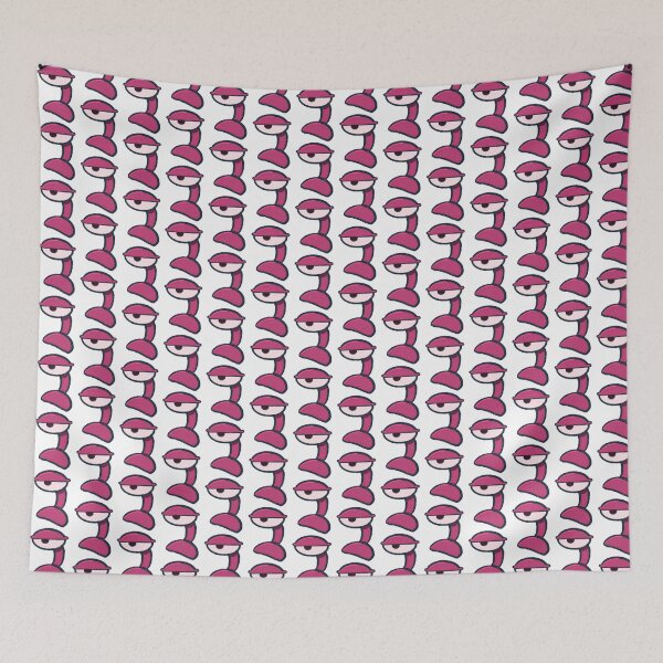 Item preview, Cute Pink Alien Character Inspired by Popular Space Game designed and sold by Kn0xX.