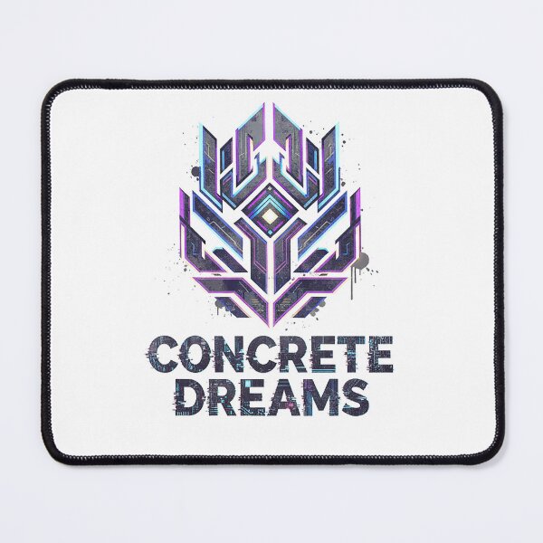 Item preview, Concrete Dreams Cyberpunk Geometric Futuristic Streetwear designed and sold by cannsuh.