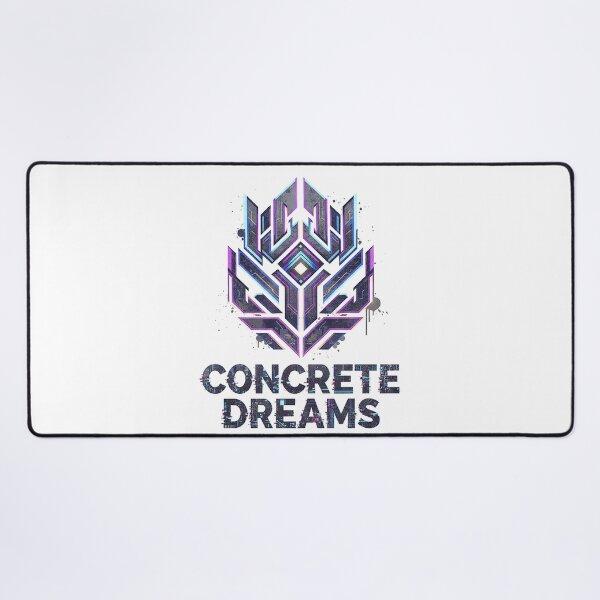 Item preview, Concrete Dreams Cyberpunk Geometric Futuristic Streetwear designed and sold by cannsuh.