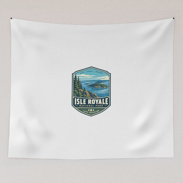 Item preview, Wild Remote Untamed Isle Royale National Park Lake Superior Adventure Traveler designed and sold by Simsimah26Parks.