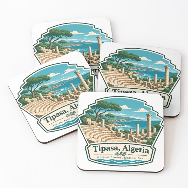 Item preview, Tipasa, Algeria Ancient Stones, Endless Sea World Heritage Roman Ruins Travel Souvenir designed and sold by SEEM-drawing.