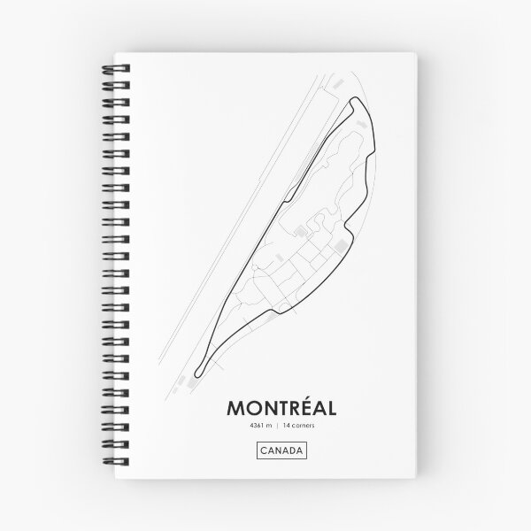 Item preview, Montreal Canada Track Map Artistic Design for Racing and Motorsport Fans designed and sold by PORTALSTAR.