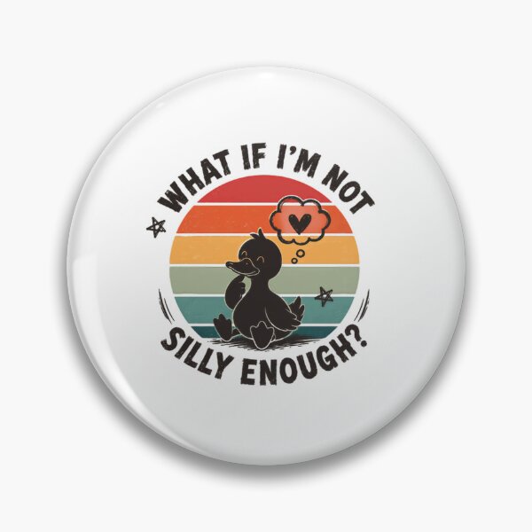Item preview, What If I'm Not Silly Enough? Funny Duck Animal Lover designed and sold by SkeletonsDanger.