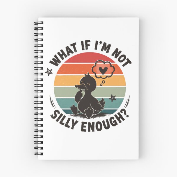 Item preview, What If I'm Not Silly Enough? Funny Duck Animal Lover designed and sold by SkeletonsDanger.