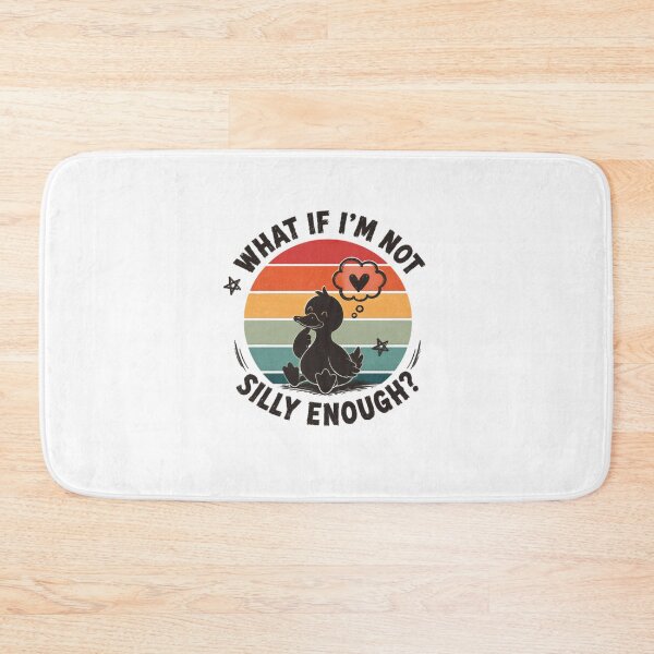 Item preview, What If I'm Not Silly Enough? Funny Duck Animal Lover designed and sold by SkeletonsDanger.