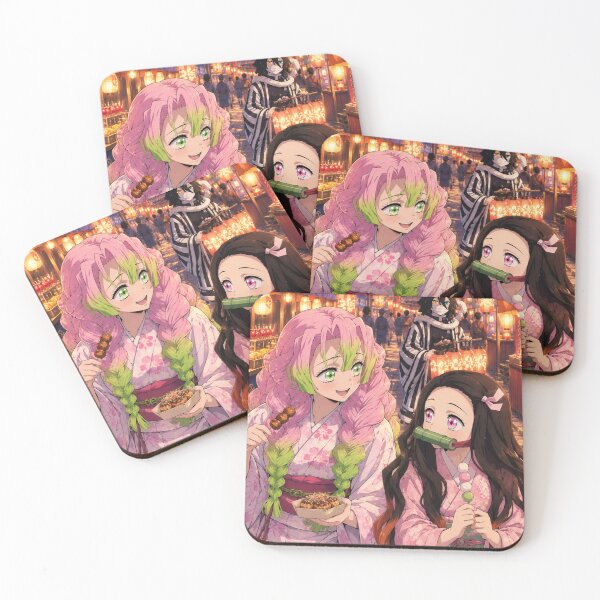 Item preview, Mitsuri And Nezuko designed and sold by jinwooo.
