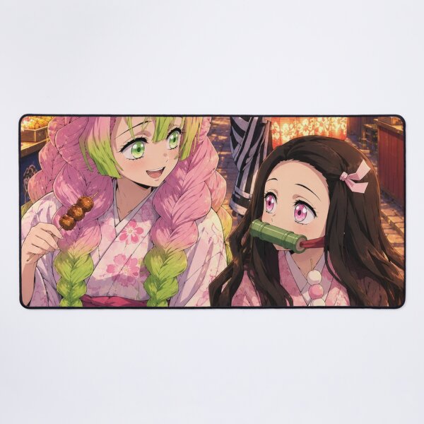 Item preview, Mitsuri And Nezuko designed and sold by jinwooo.
