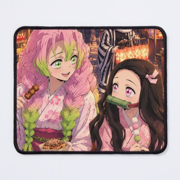 Item preview, Mitsuri And Nezuko designed and sold by jinwooo.