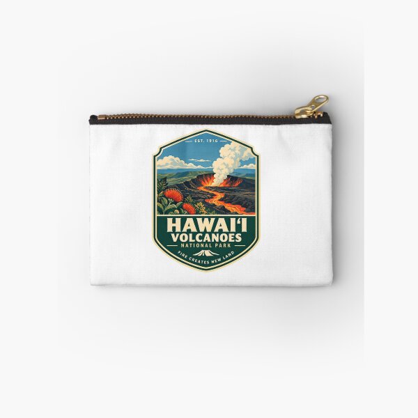 Item preview, Est. 1916 Hawai'i Volcanoes National Park Fire Creates New Land Travel Souvenir designed and sold by Simsimah26Parks.