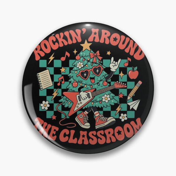 Artikelvorschau, Rockin' Around The Classroom Christmas entworfen und verkauft von haitrieuic96.