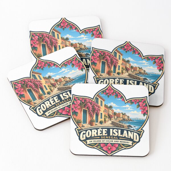 Item preview, Gorée Island Senegal An Island Of Color And Memory African Travel History Destination designed and sold by SEEM-drawing.