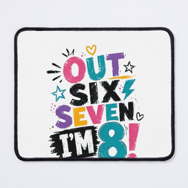 Item preview, Out Six Seven I'm 8! Eighth Birthday Celebration Eight Year Old designed and sold by JonesFlora2025.