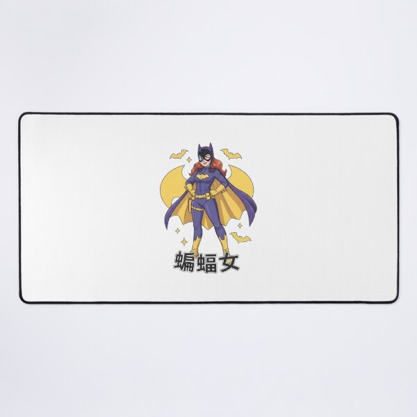 Item preview, Retro Vigilante Bat Heroine Anime Dark Knight Design designed and sold by redkat-4.