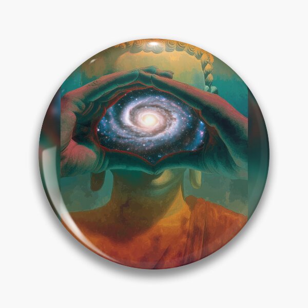 Item preview, The Buddha's Galaxy Between Hands designed and sold by MongLongStudio.