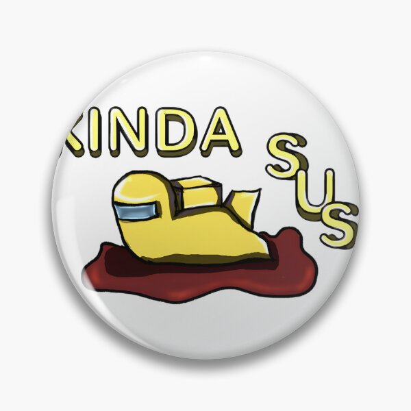 Item preview, Kinda Sus Yellow Character Illustration Inspired by Popular Online Game designed and sold by Kn0xX.