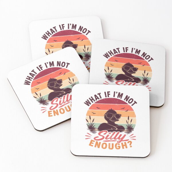 Item preview, What If I'm Not Silly Enough? Funny Duck Animal Humor designed and sold by SkeletonsDanger.