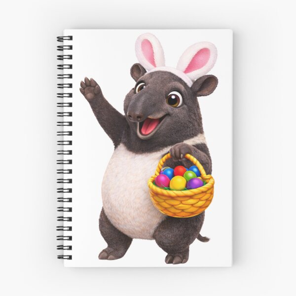 Item preview, Malayan Tapir Easter Basket designed and sold by Sillytoe.