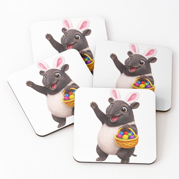 Item preview, Malayan Tapir Easter Basket designed and sold by Sillytoe.
