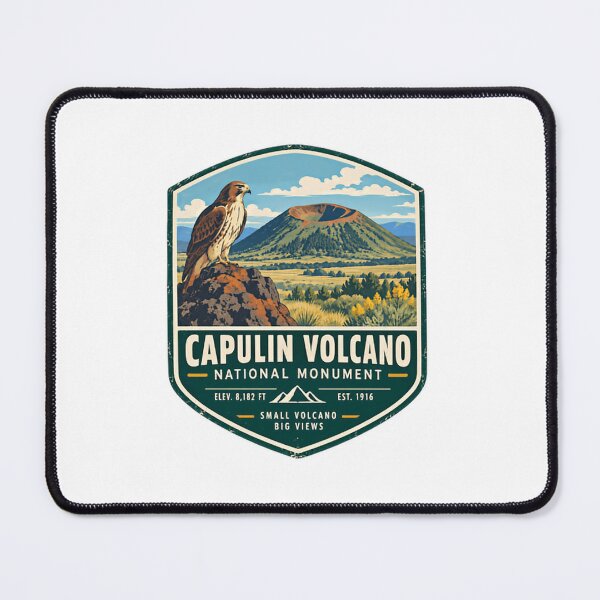 Item preview, Capulin Volcano National Monument Small Volcano Big Views New Mexico National Park Travel Souvenir designed and sold by Simsimah26Parks.