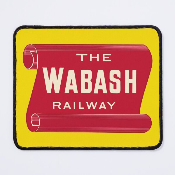 Item preview, Wabash Railway Scroll Logo of 1887 designed and sold by Trains-and-Rail.