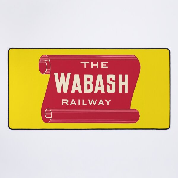 Item preview, Wabash Railway Scroll Logo of 1887 designed and sold by Trains-and-Rail.