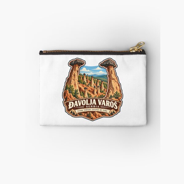 Item preview, Davolja Varos Serbia Stone Towers Shaped By Time Natural Landmark Travel Souvenir designed and sold by SEEM-drawing.