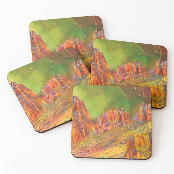 Item preview, "Alien Desert Canyon" designed and sold by Spaceart9.