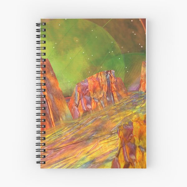 Item preview, "Alien Desert Canyon" designed and sold by Spaceart9.