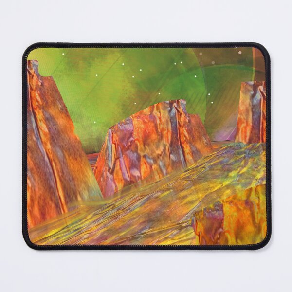 Item preview, "Alien Desert Canyon" designed and sold by Spaceart9.