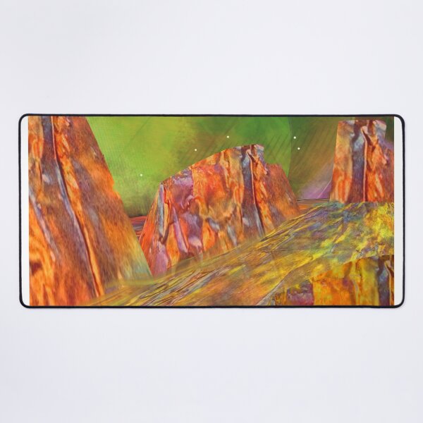 Item preview, "Alien Desert Canyon" designed and sold by Spaceart9.