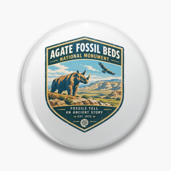 Item preview, Agate Fossil Beds National Monument Fossils Tell An Ancient Story Paleontology Park Visitor Nebraska designed and sold by Simsimah26Parks.