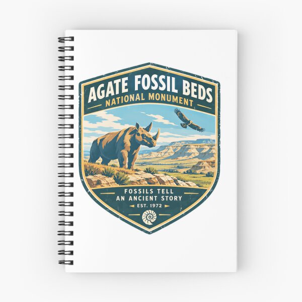 Item preview, Agate Fossil Beds National Monument Fossils Tell An Ancient Story Paleontology Park Visitor Nebraska designed and sold by Simsimah26Parks.