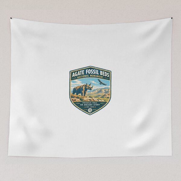 Item preview, Agate Fossil Beds National Monument Fossils Tell An Ancient Story Paleontology Park Visitor Nebraska designed and sold by Simsimah26Parks.