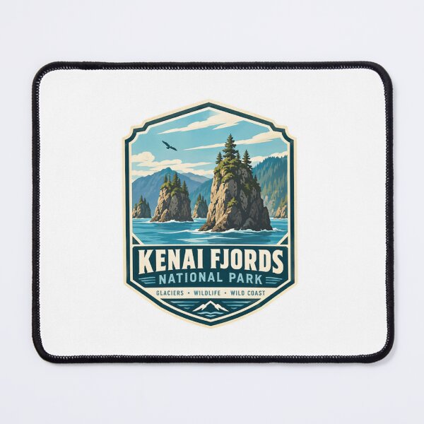 Item preview, Kenai Fjords National Park Alaska Travel Wilderness Visitor designed and sold by Simsimah26Parks.