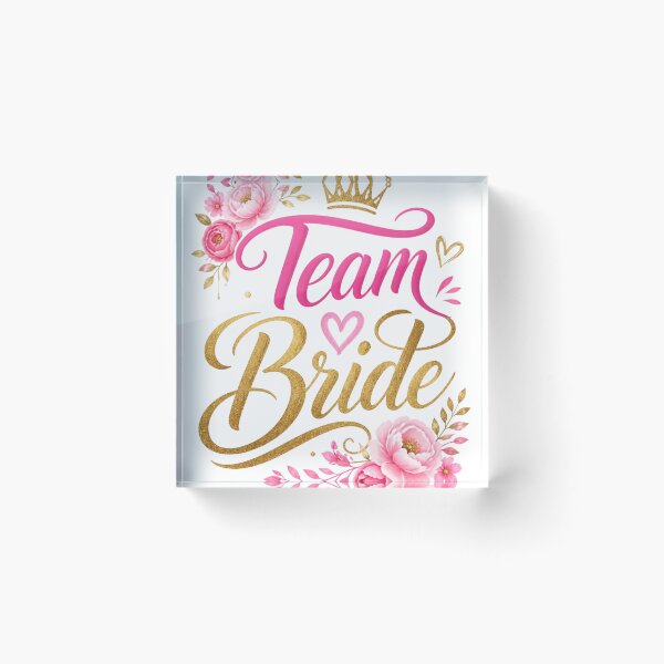 Item preview, Floral Team Bride designed and sold by indepthdesigns.