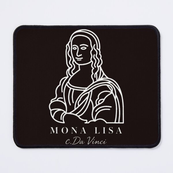 Item preview, Minimalist Mona Lisa Art Portrait designed and sold by elias-harj-nook.