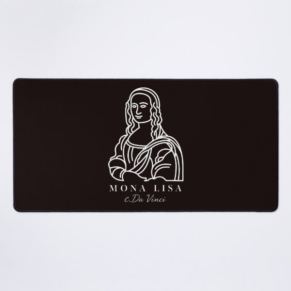 Item preview, Minimalist Mona Lisa Art Portrait designed and sold by elias-harj-nook.