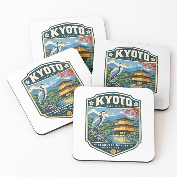 Item preview, Kyoto Japan Timeless Beauty Est. 794 Japanese Travel Souvenir designed and sold by Simsimah26Parks.
