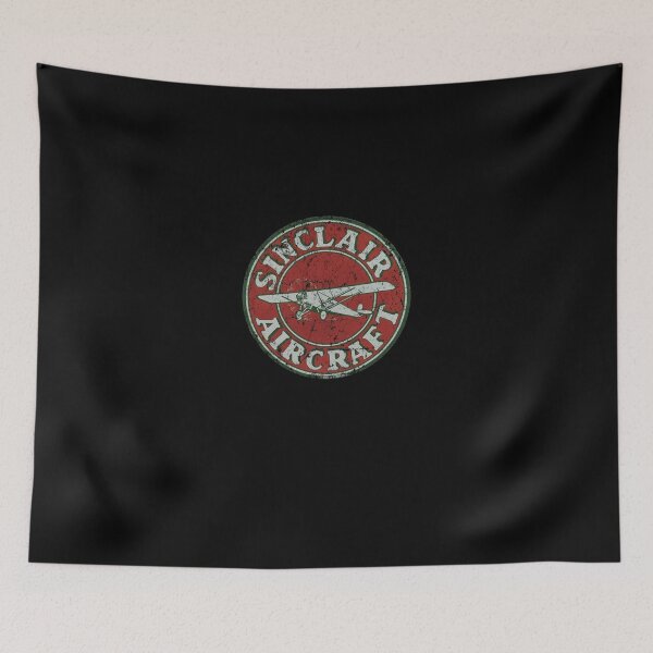 Item preview, Vintage Aircraft Biplane Weathered Circular Aviation Sign designed and sold by OwenGibbse.