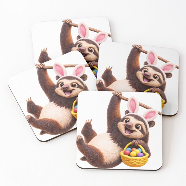 Item preview, Maned Sloth Easter Eggs designed and sold by Sillytoe.