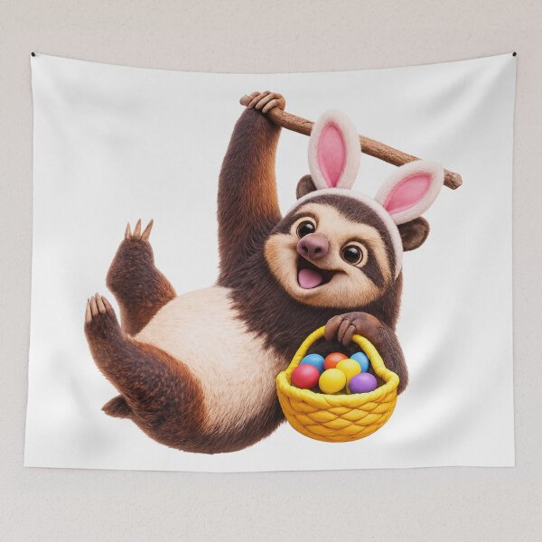 Item preview, Maned Sloth Easter Eggs designed and sold by Sillytoe.