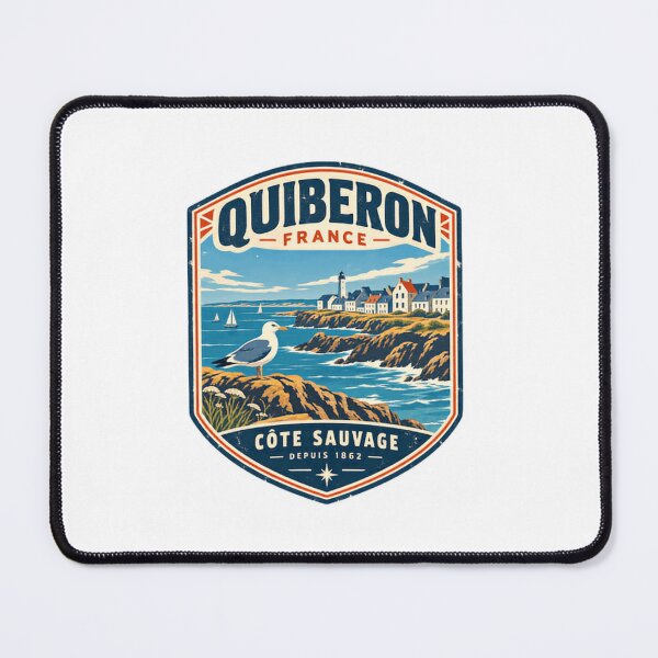 Item preview, Quiberon France Côte Sauvage Brittany Travel Souvenir Destination Vacation designed and sold by Simsimah26Parks.