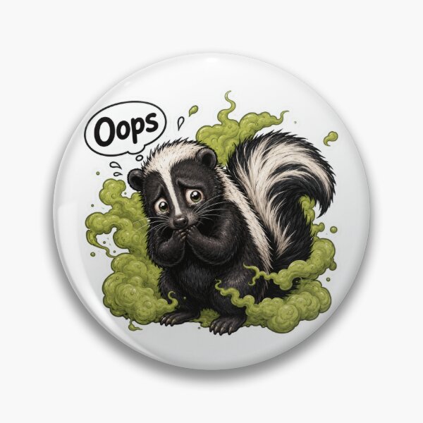 Item preview, Oops Sorry Skunk designed and sold by TrendScanner.