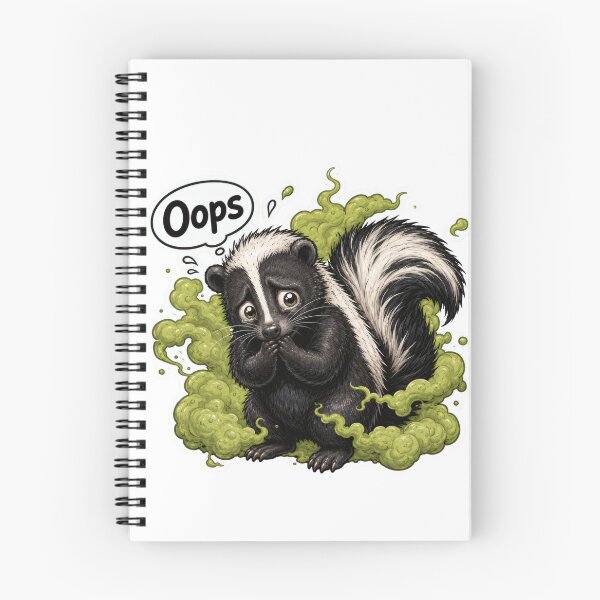 Item preview, Oops Sorry Skunk designed and sold by TrendScanner.