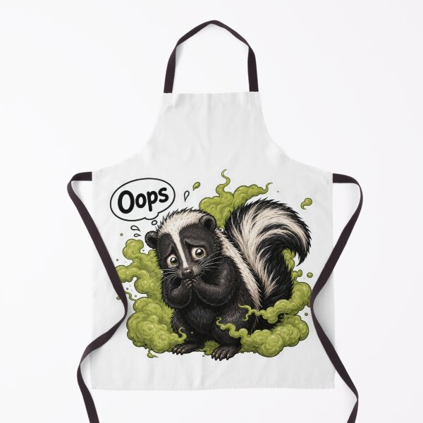 Item preview, Oops Sorry Skunk designed and sold by TrendScanner.