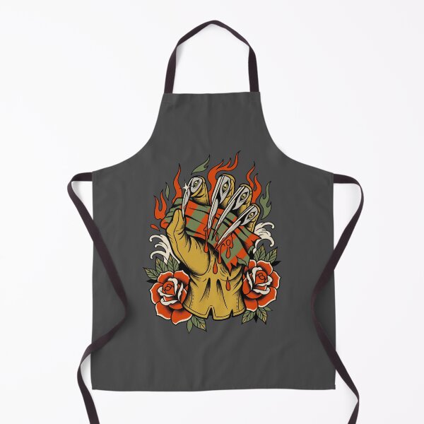 Item preview, Traditional Dream Slasher Tattoo designed and sold by Fictional Ink Society.
