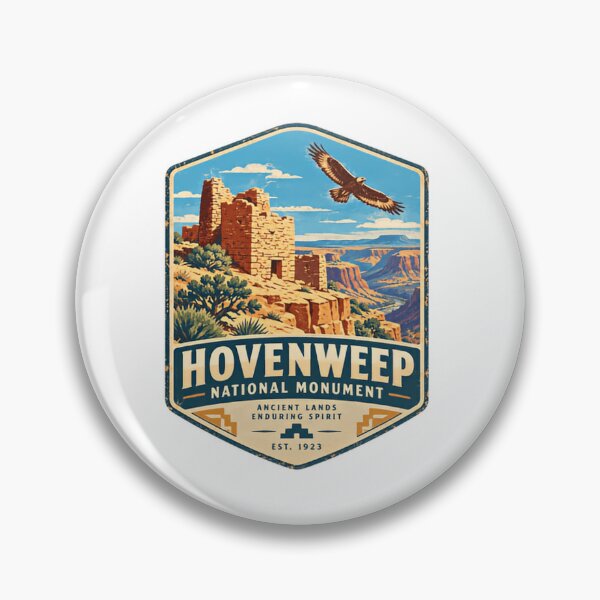 Item preview, Hovenweep National Monument Ancient Lands Enduring Spirit Est. 1923 Travel History Archaeology Utah Colorado Park designed and sold by Simsimah26Parks.